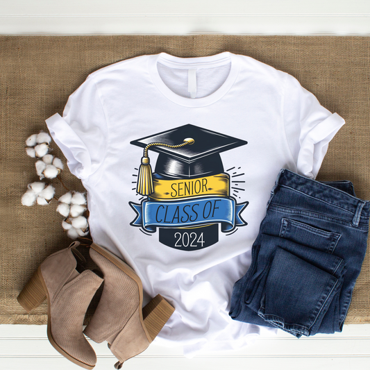2024 Graduation Cap Design. PNG PDF and SVG digital download, Graduation Shirt Sublimation, Graduation shirt design, Graduation hat