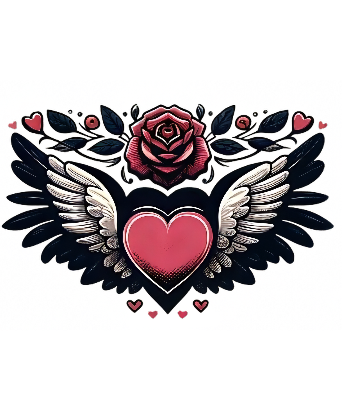 Sacred Valentine heart Design in PNG PDF SVG digital Download