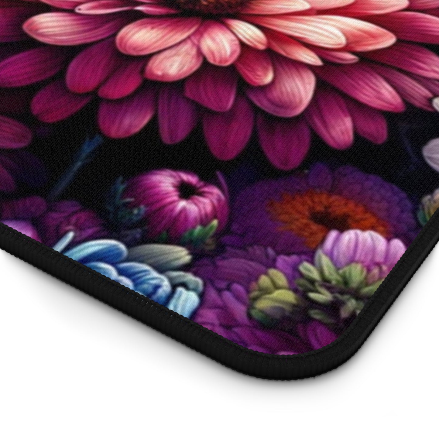 Desk Mat September Birth Flower, September Birth Month Flower, Aster Floral Design, Birth Flower of September