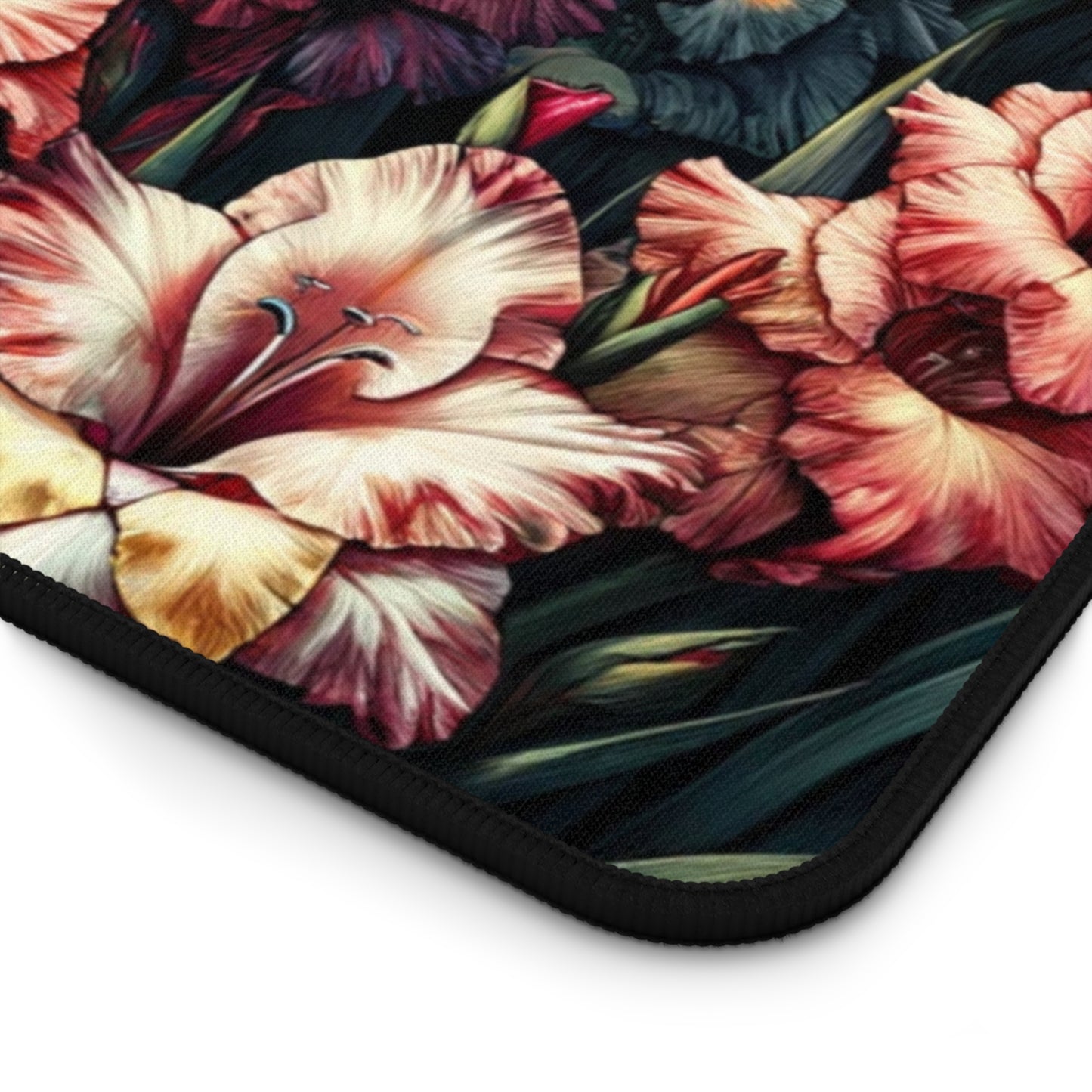 Desk Mat August Birth Flower, August Birth Month Flower, Gladiolus Floral Design, Birth Flower of August