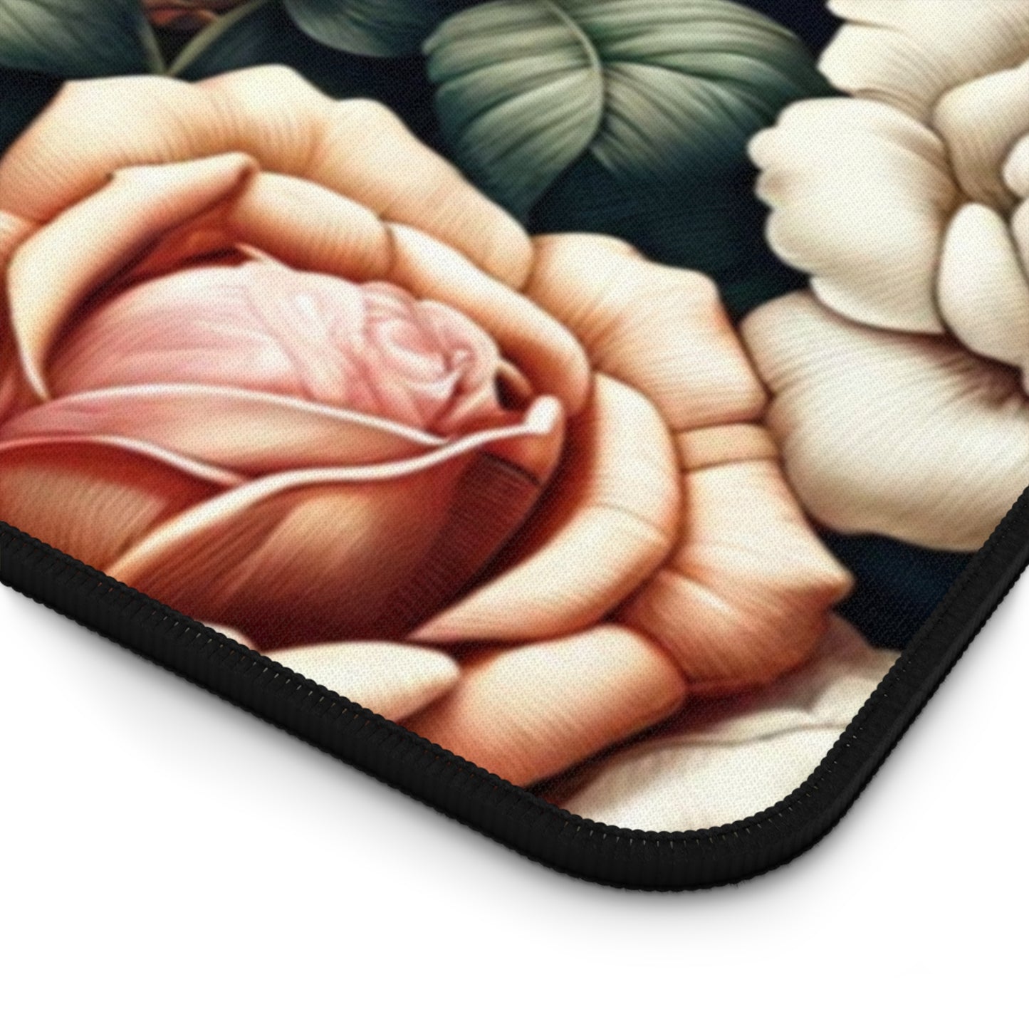 Desk Mat June Birth Flower, June Birth Month Flower, Rose Floral Design, Birth Flower of June