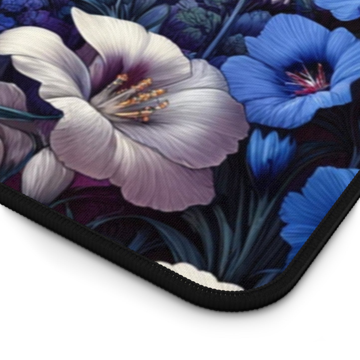 Desk Mat July Birth Flower, July Birth Month Flower, Larkspur Floral Design, Birth Flower of July