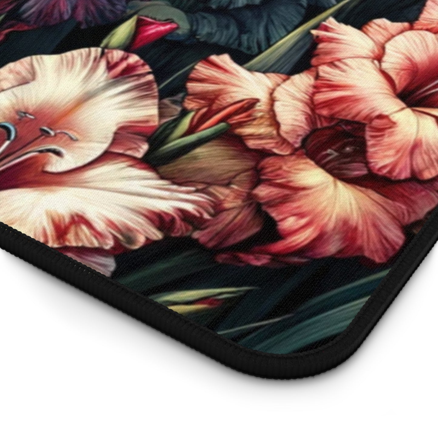 Desk Mat August Birth Flower, August Birth Month Flower, Gladiolus Floral Design, Birth Flower of August