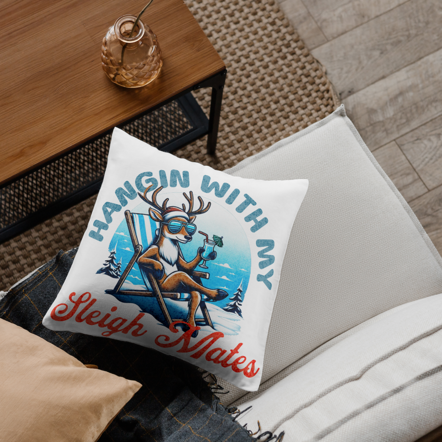 Hangin With My Sleigh Mates Female, Christmas PNG PDF SVG Digital Download Sublimation, dtf, Sleigh Mates sublimation design,
