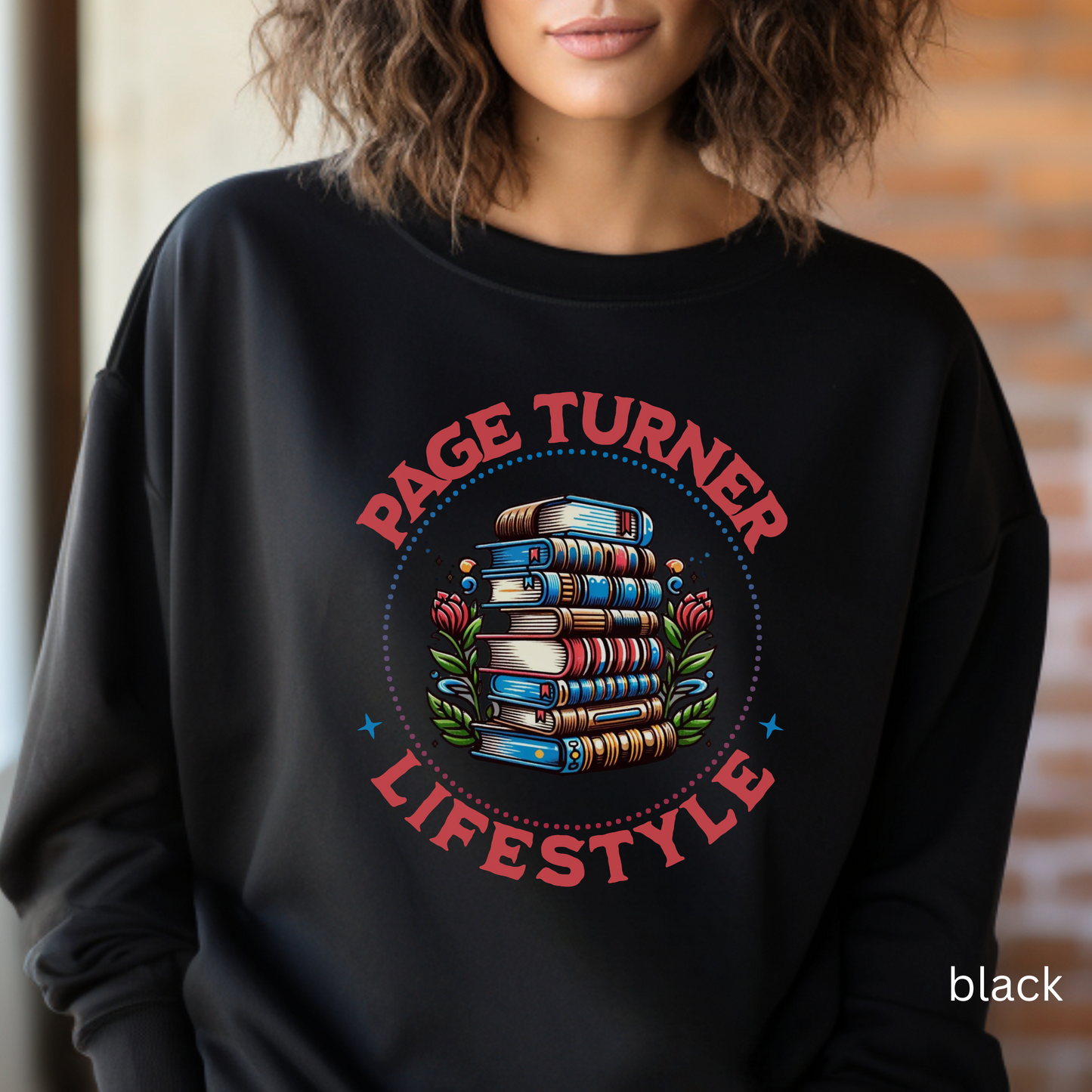 Page Turner Lifestyle. For those Book Lovers! PNG PDF SVG digital download Stack of books Design