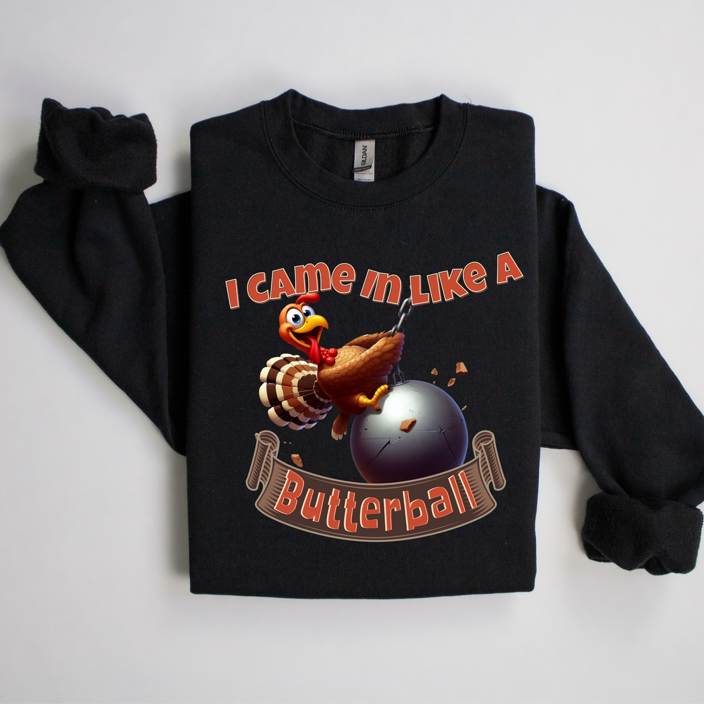 I came in like a Butterball! Thanksgiving Fun Tshirts, PNG, PDF, SVG Files Cricut Silhouette, Sublimation Design Downloads, Turkey