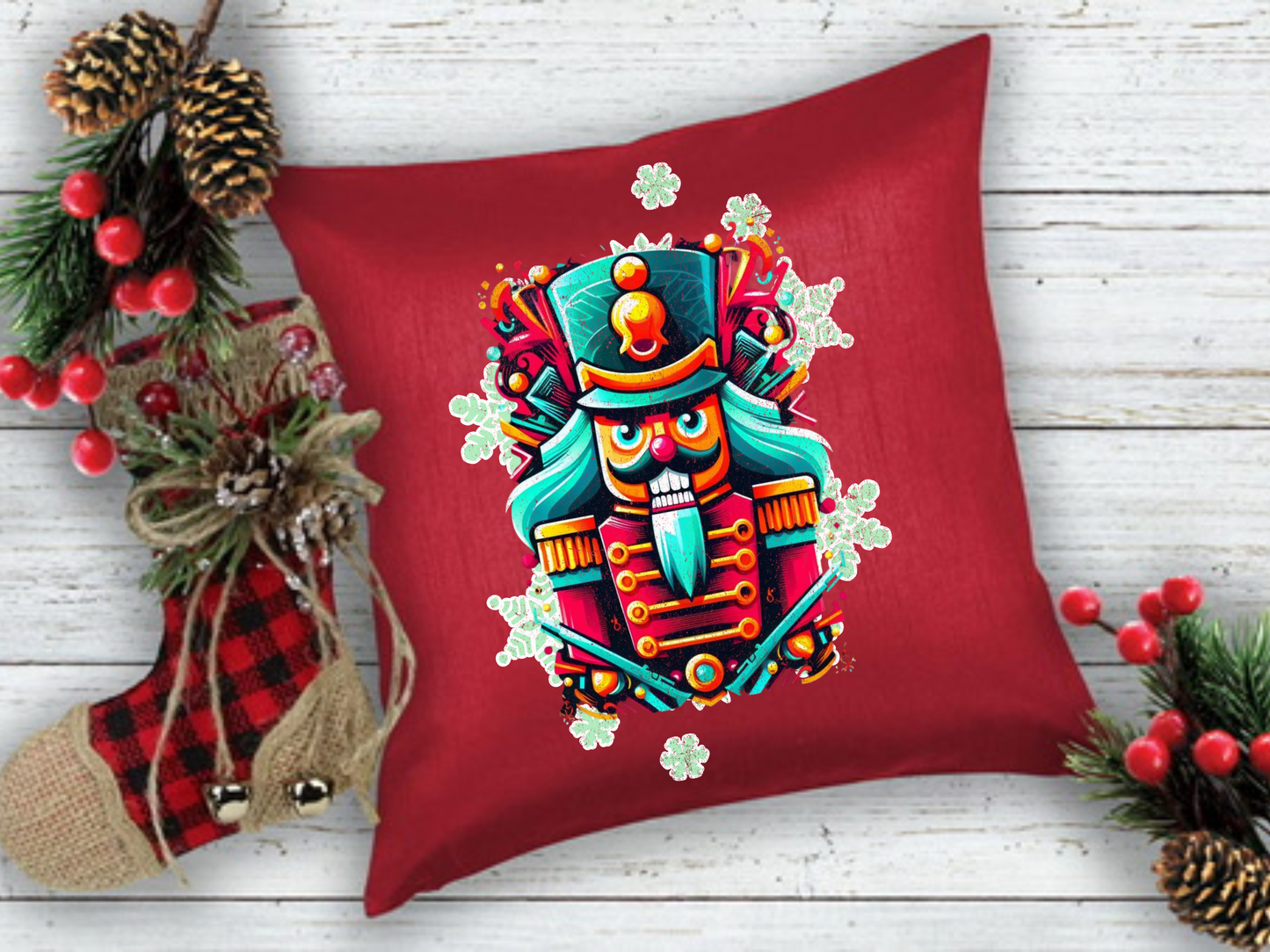 Festive Grunge Nutcracker for your designs PDF PNG SVG digital download Sublimation Design, Nutcracker Sublimation, Nutcracker shirt