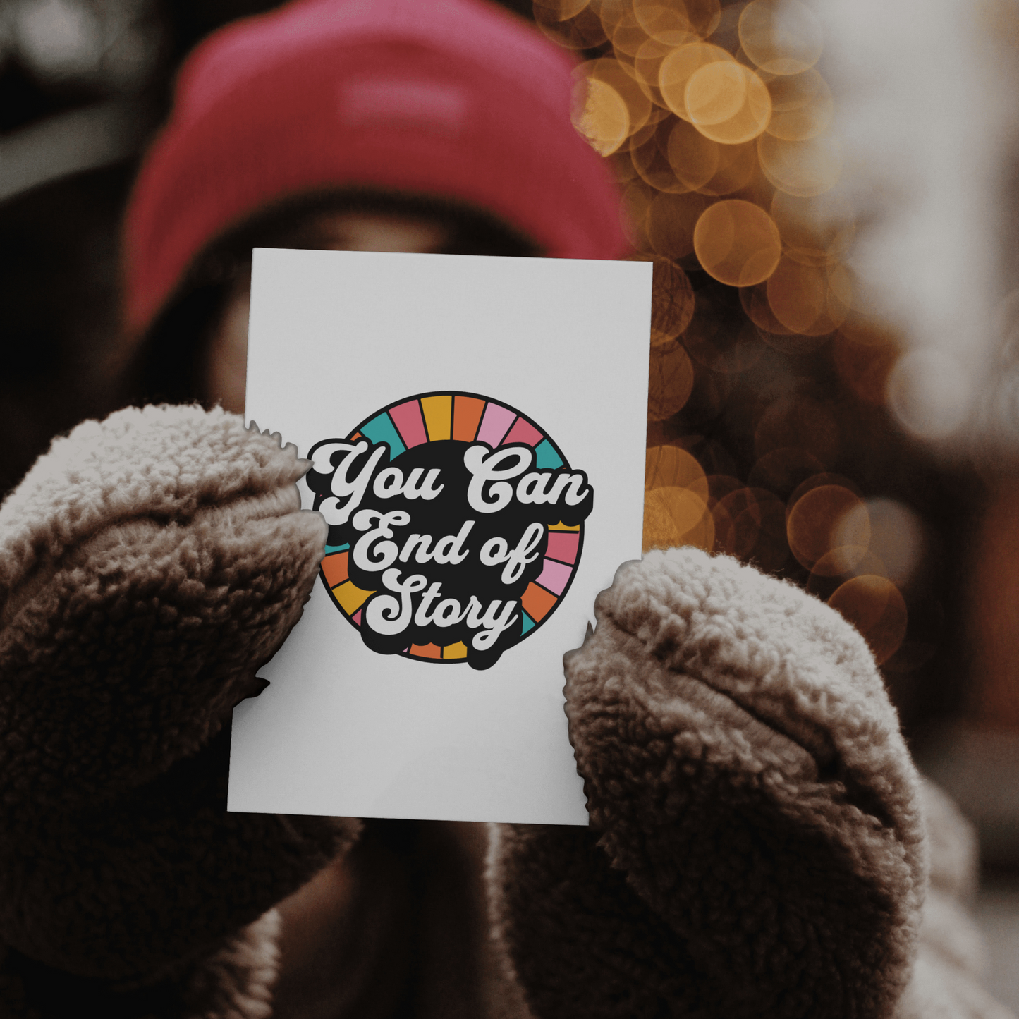 You can do it! You Can End of Story Design. PDF PNG SVG digital download files. Silhouette Cricut dtf Sublimation for your projects