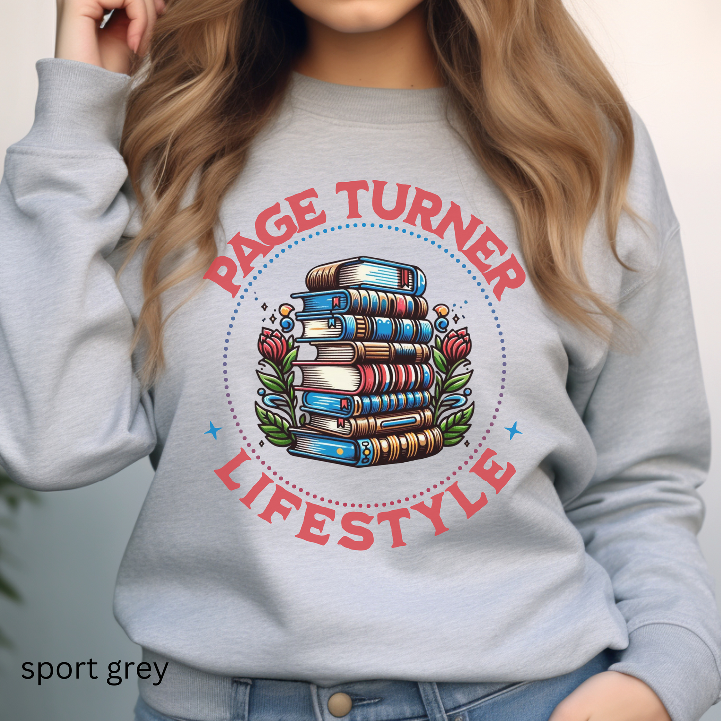 Page Turner Lifestyle. For those Book Lovers! PNG PDF SVG digital download Stack of books Design