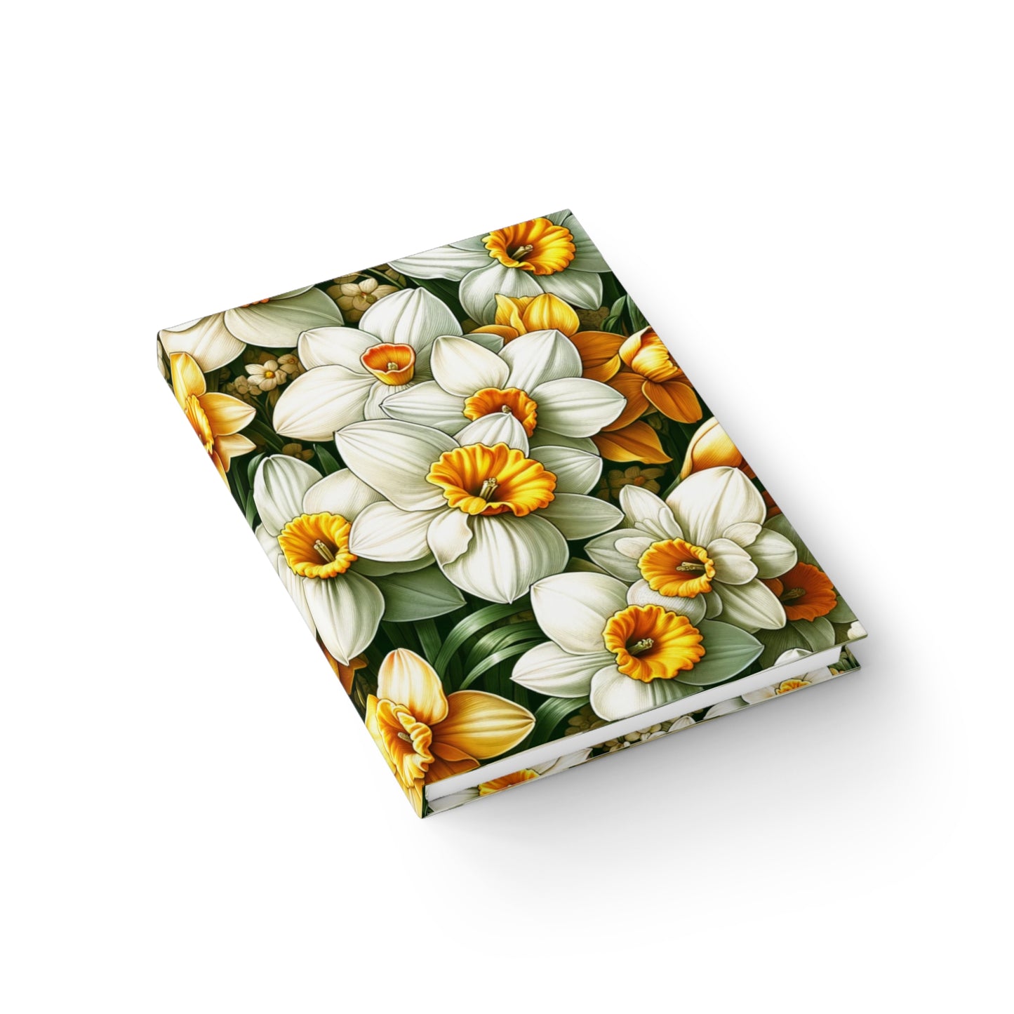 Journal - Ruled Line December Birth Flower, December Birth Month Flower, Narcissus Floral Design, Birth Flower of December