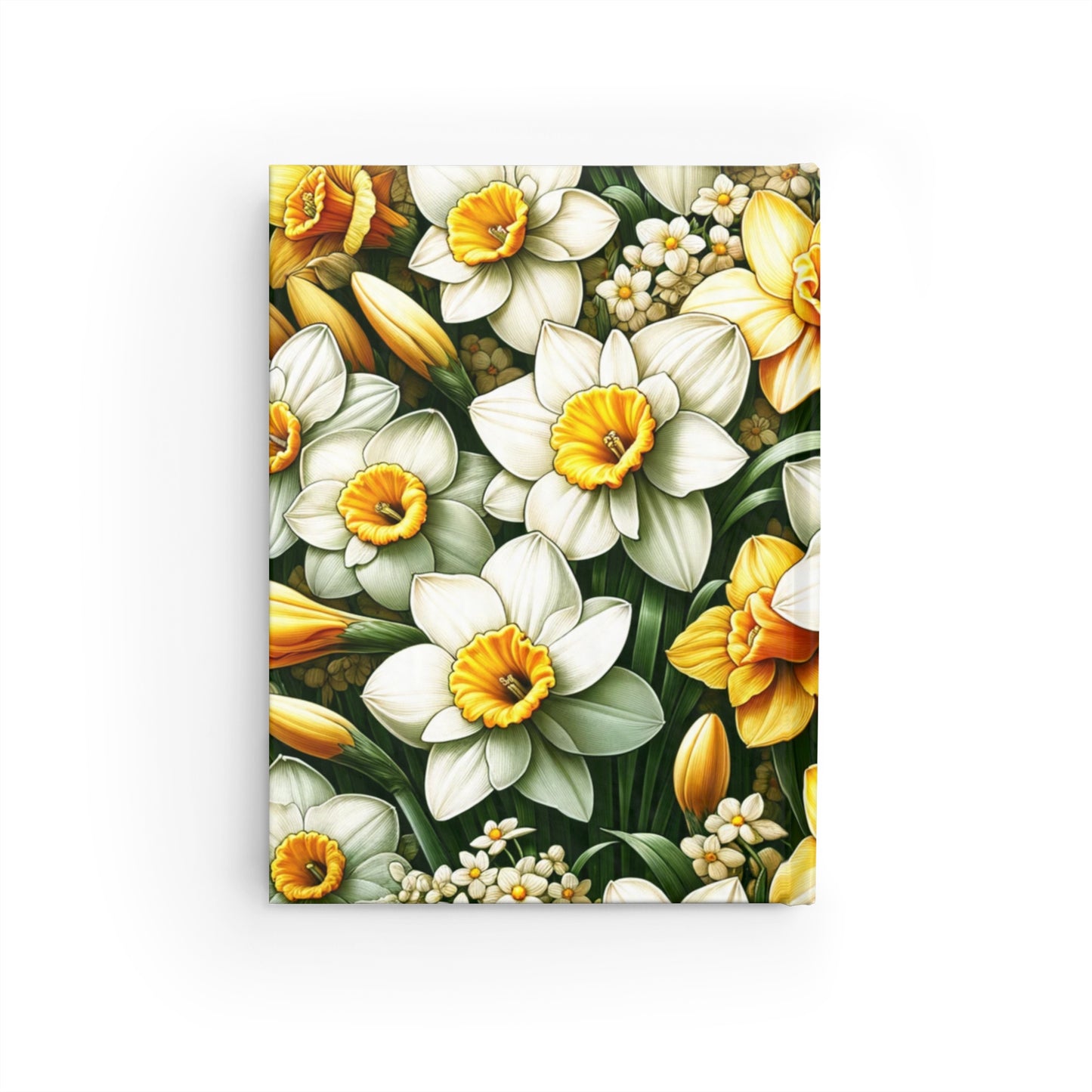 Journal - Ruled Line December Birth Flower, December Birth Month Flower, Narcissus Floral Design, Birth Flower of December