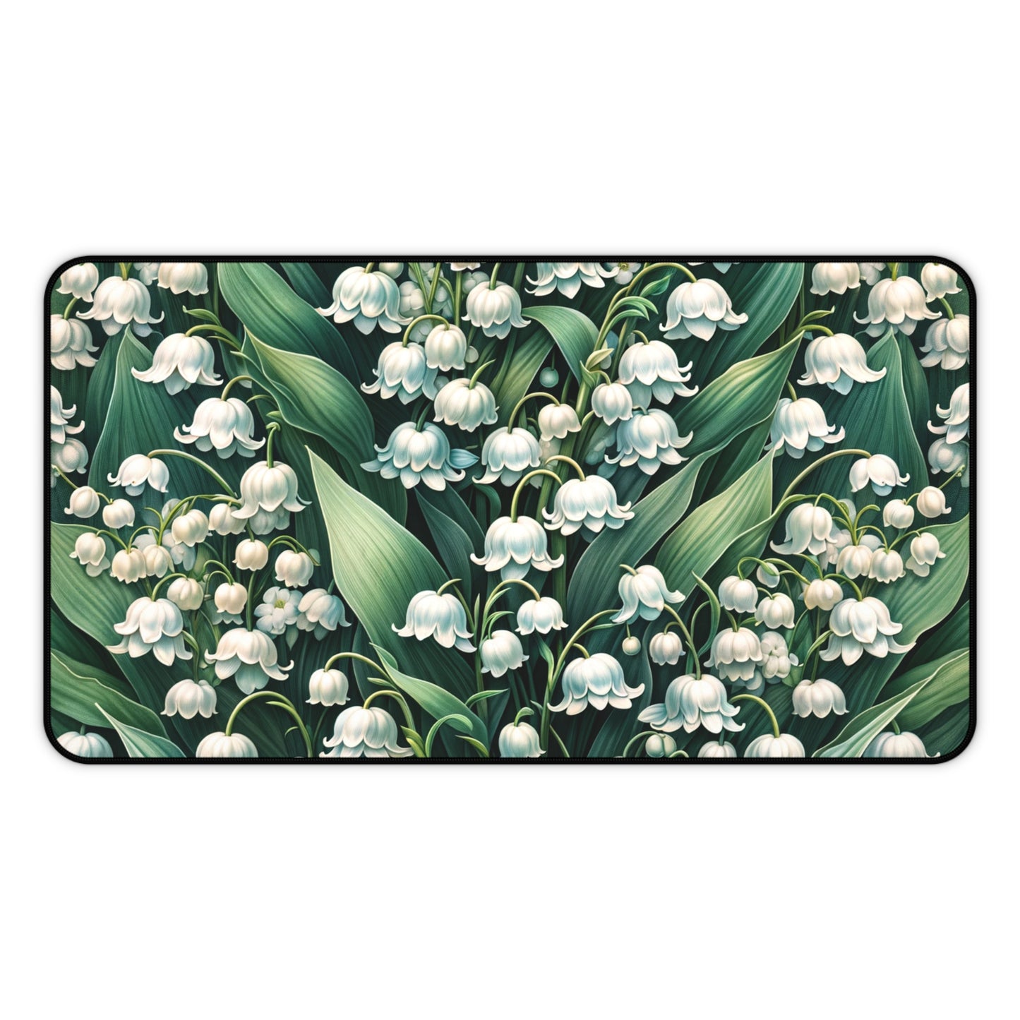 Copy of Desk Mat May Birth Flower, May Birth Month Flower, Lily of the Valley Floral Design, Birth Flower of May