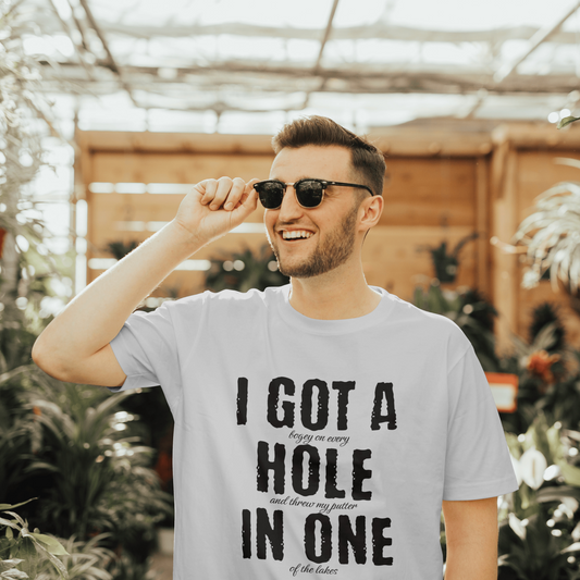 Hole in One Design for your favorite golfer! Golfing Design for your projects. PNG PDF SVG and suitable for some dtg machines. Sublimation.