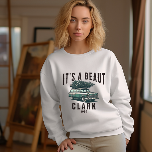 It's a Beaut Clark Sweatshirt Design, Griswold Christmas Sweatshirt Design, Funny Christmas Shirt, Christmas Vacation Shirt PNG PDF SVG
