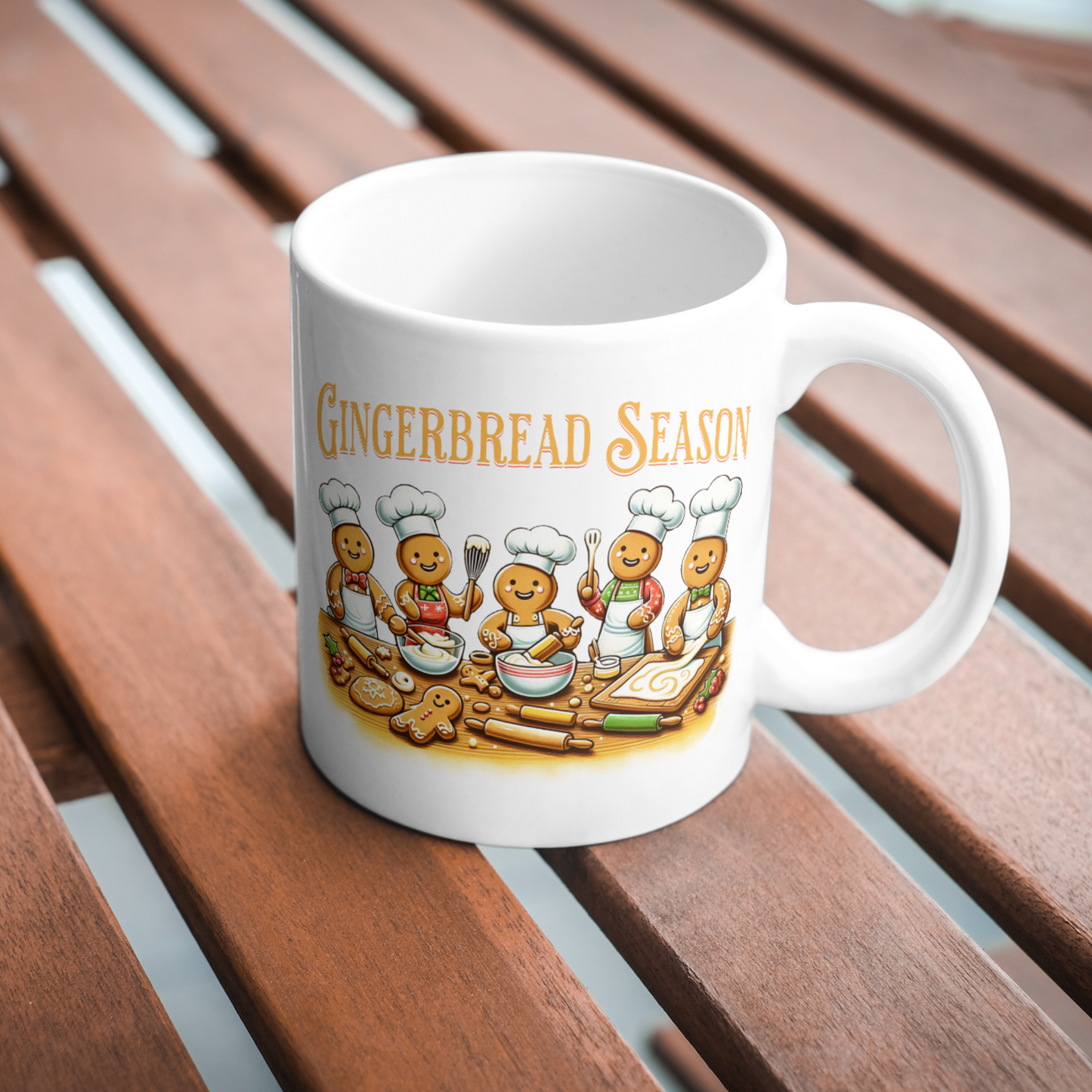 Gingerbread Season! Holiday Design PNG PDF SVG digital download, Gingerbread sublimation, Baking, Fun Gingerbread svg design sublimation