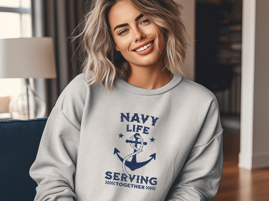 Navy Life serving together, US navy, Navy Life Digital Download PNG pdf SVG files. sublimation cricut silhouette dtf