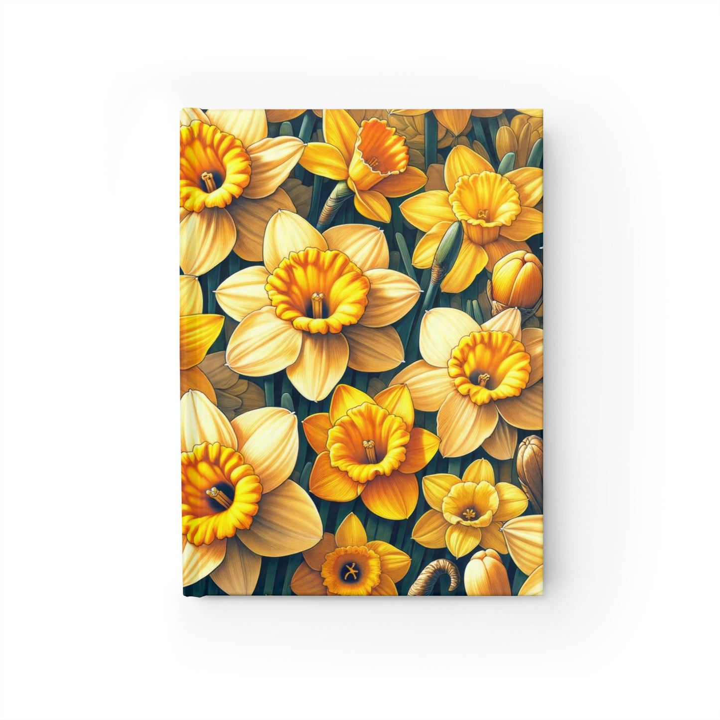 Copy of Journal - Ruled Line  March Birth Flower, March Birth Month Flower, Daffodil Floral Design, Birth Flower of March