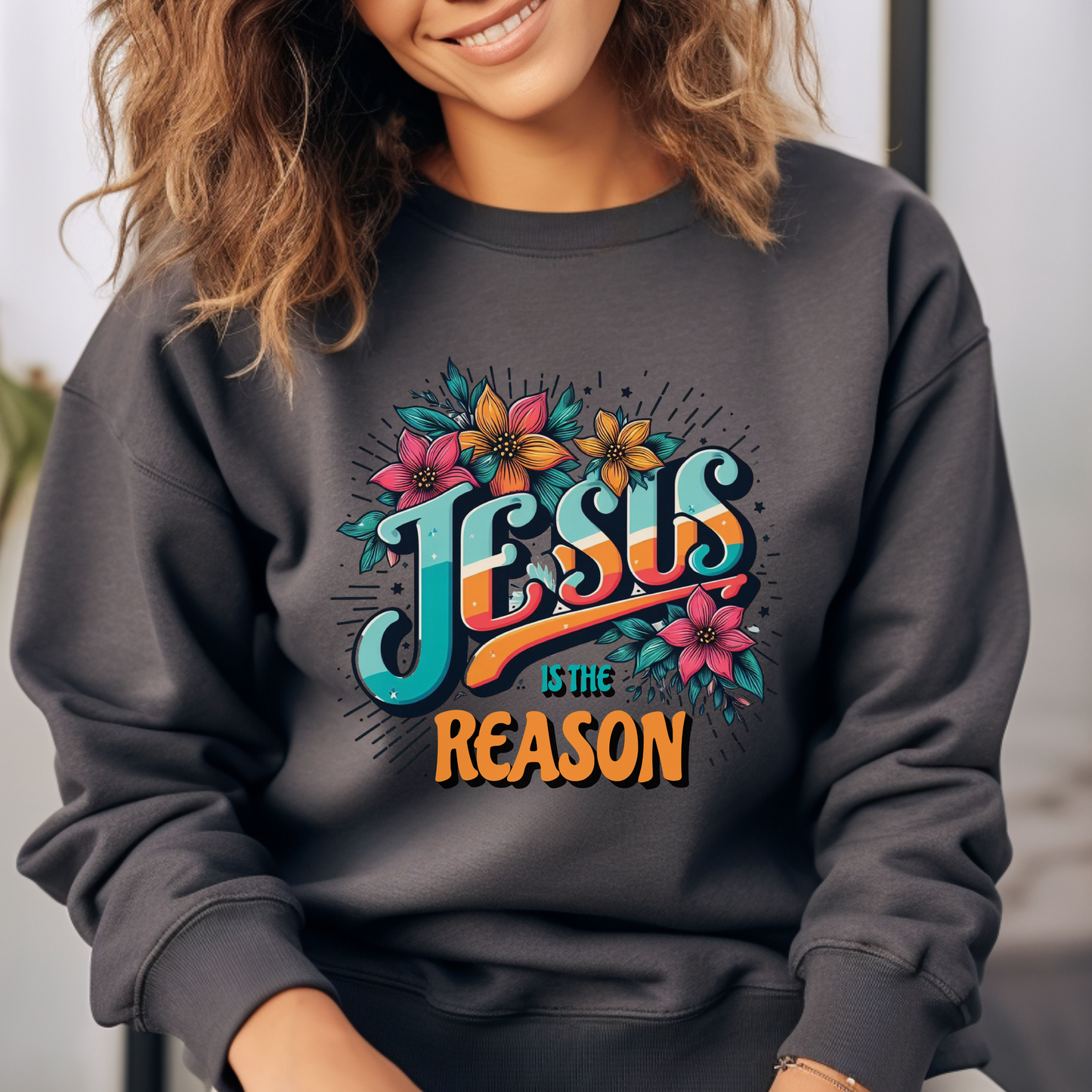 Jesus The Reason For The Season, PNG PDF SVG digital downloads, Faith Christmas, Merry Christmas,