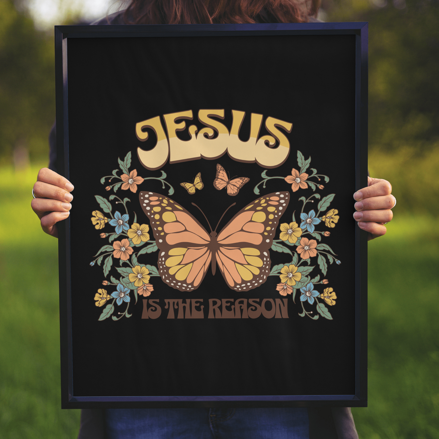 Jesus The Reason For The Season,Faith Christmas Png, Merry Christmas Png, PNG PDF SVG Digital Download, Sublimation Design