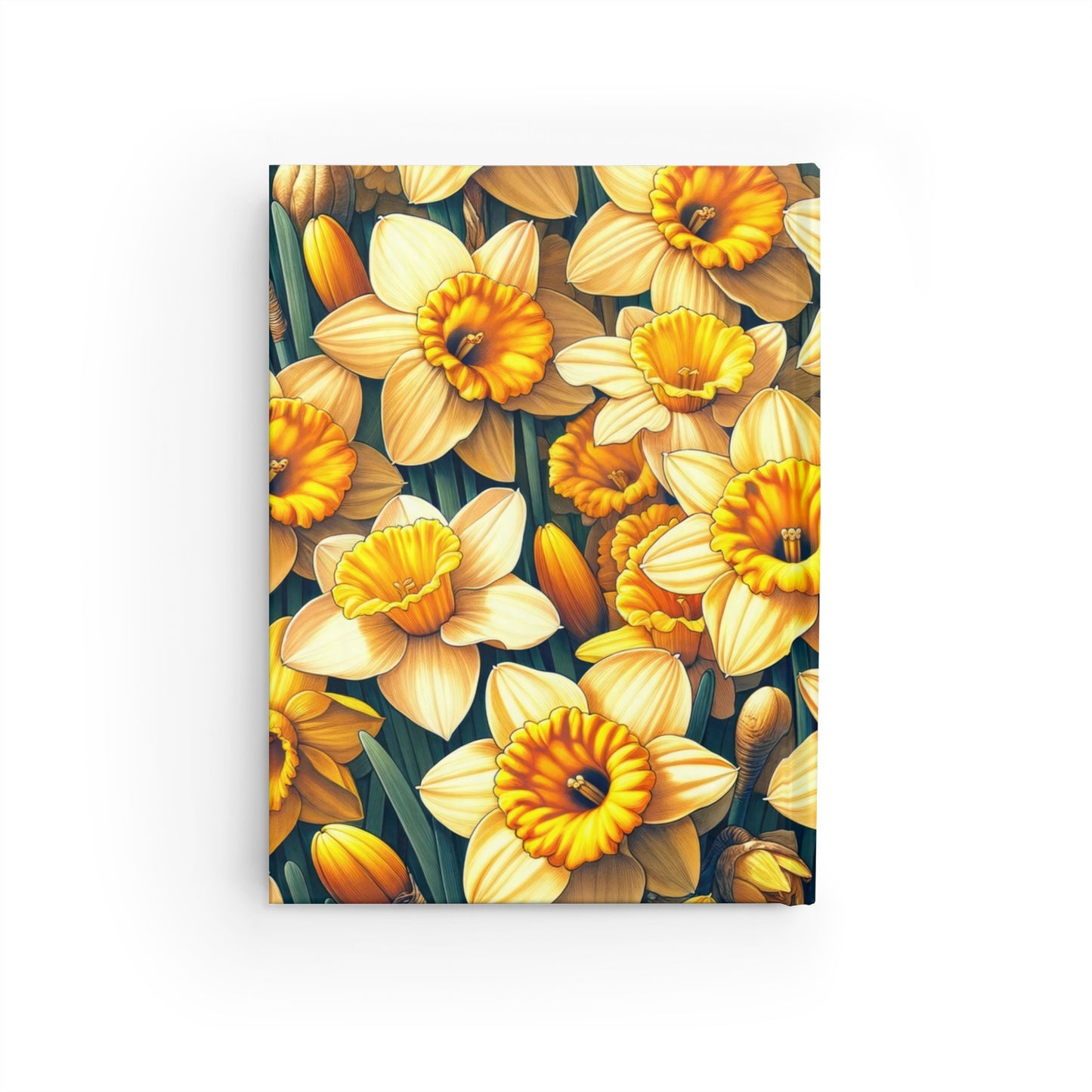 Copy of Journal - Ruled Line  March Birth Flower, March Birth Month Flower, Daffodil Floral Design, Birth Flower of March